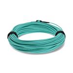 Picture of 2-Pieces of 50m MPO/UPC to MPO/UPC Aqua OM4 OFNR (Riser-Rated) 12-Strand Fiber Patch Cables