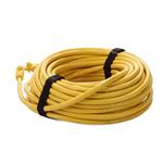 Picture of 35ft Yellow CAT 6A PVC Ethernet Cable Snagless Bubble Boot RJ-45 M/M