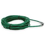 Picture of 35ft Green CAT 6 Shielded PVC Ethernet Cable Snagless Easy Clear Boot RJ-45 M/M
