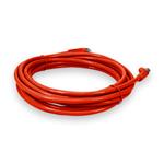Picture of 35ft Orange CAT 6 Shielded PVC Ethernet Cable Snagless Easy Clear Boot RJ-45 M/M