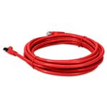 Picture of 35ft Red CAT 6 Shielded PVC Ethernet Cable Snagless Easy Clear Boot RJ-45 M/M