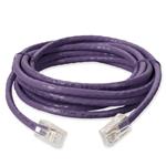 Picture of 3ft Purple CAT 6 PVC Ethernet Cable Non-Booted RJ-45 M/M