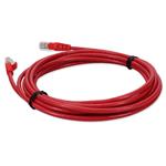 Picture of 40ft Red CAT 5E PVC Ethernet Cable Snagless Bubble Boot RJ-45 M/M