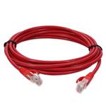 Picture of 40ft Red CAT 5E PVC Ethernet Cable Snagless Bubble Boot RJ-45 M/M