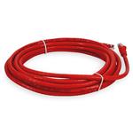 Picture of 40ft Red CAT 6 PVC Ethernet Cable Snagless Bubble Boot RJ-45 M/M