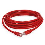 Picture of 40ft Red CAT 6 PVC Ethernet Cable Snagless Bubble Boot RJ-45 M/M