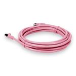 Picture of 40ft Pink CAT 6 Shielded PVC Ethernet Cable Snagless Easy Clear Boot RJ-45 M/M