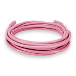 Picture of 40ft Pink CAT 6 Shielded PVC Ethernet Cable Snagless Easy Clear Boot RJ-45 M/M