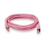 Picture of 40ft Pink CAT 6 Shielded PVC Ethernet Cable Snagless Easy Clear Boot RJ-45 M/M