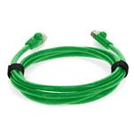 Picture of 4ft Green CAT 6 PVC Ethernet Cable Snagless Easy Clear Boot TAA RJ-45 M/M
