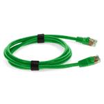 Picture of 4ft Green CAT 6 PVC Ethernet Cable Snagless Easy Clear Boot TAA RJ-45 M/M