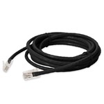 Picture of 4ft Black CAT 6 PVC Ethernet Cable Non-Booted RJ-45 M/M