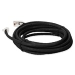 Picture of 4ft Black CAT 6 PVC Ethernet Cable Non-Booted RJ-45 M/M