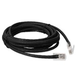 Picture of 4ft Black CAT 6 PVC Ethernet Cable Non-Booted RJ-45 M/M