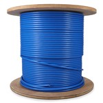 Picture of 500ft Non-Terminated Blue CAT 6A Shielded Plenum-Rated Bulk Cable