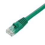 Picture of 5ft Green CAT 6A PVC Ethernet Cable Snagless Bubble Boot RJ-45 M/M