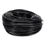 Picture of 66ft Black CAT 6 PVC Ethernet Cable Snagless Bubble Boot RJ-45 M/M