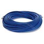 Picture of 25-Pieces of 75ft Blue CAT 6A PVC Ethernet Cables Snagless Bubble Boot RJ-45 M/M