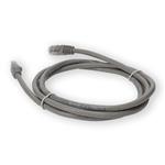 Picture of 7ft Gray CAT 6 PVC Ethernet Cable Snagless Bubble Boot RJ-45 M/M