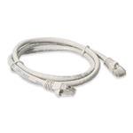 Picture of 7ft White CAT 6 PVC Ethernet Cable Snagless Bubble Boot RJ-45 M/M