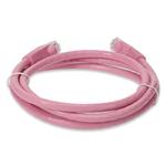 Picture of 8ft Pink CAT 6 PVC Ethernet Cable Snagless Bubble Boot RJ-45 M/M