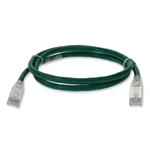 Picture of 8ft Green CAT 6 Shielded PVC Ethernet Cable Snagless Easy Clear Boot RJ-45 M/M