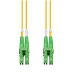 Picture of 1.5m ALC to ALC Yellow OS2 Duplex OFNR (Riser-Rated) SMF Fiber Patch Cable
