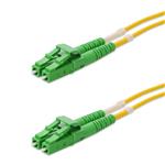 Picture of 1.5m ALC to ALC Yellow OS2 Duplex OFNR (Riser-Rated) SMF Fiber Patch Cable