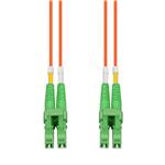Picture of 20m ALC to ALC Orange OM1 Duplex OFNR (Riser-Rated) MMF Fiber Patch Cable