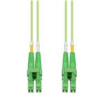 Picture of 9m ALC to ALC Lime Green OM5 Duplex LSZH Fiber Patch Cable