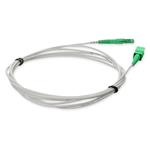 Picture of 3m ALC to ASC Gray OS2 Simplex OFNR (Riser-Rated) SMF Fiber Patch Cable