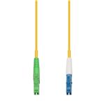 Picture of 15m ALC to LC Yellow OS2 Simplex OFNR (Riser-Rated) SMF Fiber Patch Cable