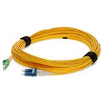 Picture of 20m ALC to LC Yellow OS2 Duplex OFNR (Riser-Rated) SMF Fiber Patch Cable