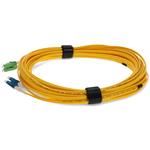 Picture of 20m ALC to LC Yellow OS2 Duplex OFNR (Riser-Rated) SMF Fiber Patch Cable
