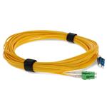 Picture of 20m ALC to LC Yellow OS2 Duplex OFNR (Riser-Rated) SMF Fiber Patch Cable