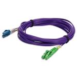 Picture of 5m ALC to LC Purple OS2 Duplex OFNR (Riser-Rated) SMF Fiber Patch Cable