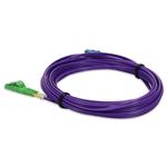 Picture of 5m ALC to LC Purple OS2 Duplex OFNR (Riser-Rated) SMF Fiber Patch Cable