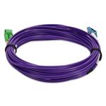 Picture of 5m ALC to LC Purple OS2 Duplex OFNR (Riser-Rated) SMF Fiber Patch Cable
