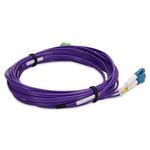 Picture of 5m ALC to LC Purple OS2 Duplex OFNR (Riser-Rated) SMF Fiber Patch Cable