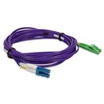 Picture of 5m ALC to LC Purple OS2 Duplex OFNR (Riser-Rated) SMF Fiber Patch Cable