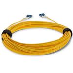 Picture of 10m ALC to LC Yellow OS2 Duplex OFNR (Riser-Rated) SMF Fiber Patch Cable