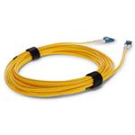 Picture of 5m ALC to LC Yellow OS2 Duplex Microboot, Snagless OFNR (Riser-Rated) SMF Fiber Patch Cable