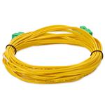 Picture of 2m ASC to ASC Yellow OS2 Duplex Microboot, Snagless OFNR (Riser-Rated) SMF Fiber Patch Cable
