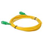 Picture of 2m ASC to ASC Yellow OS2 Simplex Microboot, Snagless OFNR (Riser-Rated) SMF Fiber Patch Cable