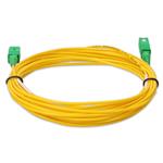 Picture of 2m ASC to ASC Yellow OS2 Simplex Microboot, Snagless OFNR (Riser-Rated) SMF Fiber Patch Cable