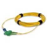 Picture of 2m ASC to LC Yellow OS2 Duplex OFNR (Riser-Rated) SMF Fiber Patch Cable