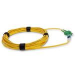 Picture of 2m ASC to LC Yellow OS2 Duplex OFNR (Riser-Rated) SMF Fiber Patch Cable