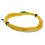 Picture of 30m ASC to LC Yellow OS2 Duplex OFNR (Riser-Rated) SMF Fiber Patch Cable