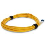 Picture of 9m ASC to LC Yellow OS2 Duplex OFNR (Riser-Rated) SMF Fiber Patch Cable