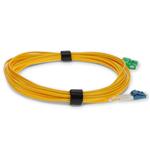 Picture of 9m ASC to LC Yellow OS2 Duplex OFNR (Riser-Rated) SMF Fiber Patch Cable